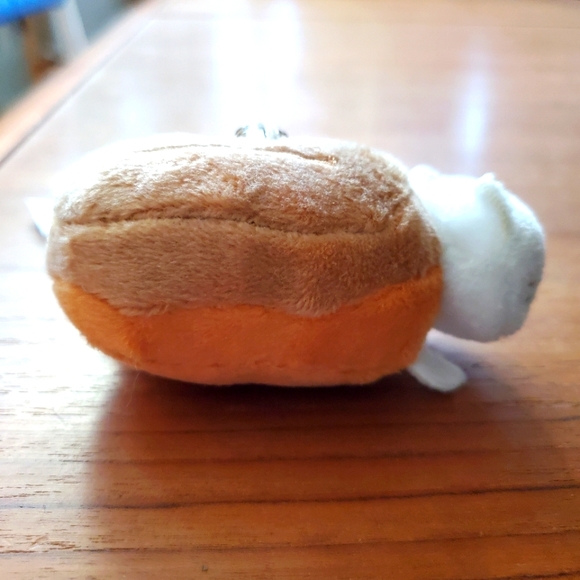 BNWOT San-x Nyan Nyan Nyanko Donut cat plush keychain - Picture 3 of 5